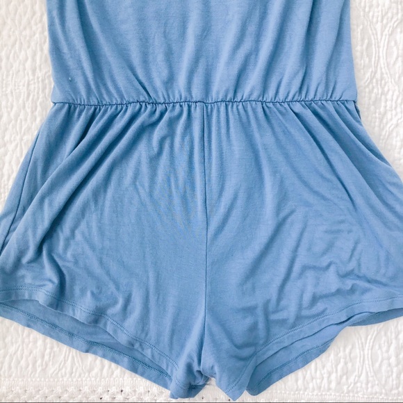 Victoria Secret sky blue romper - Picture 2 of 7